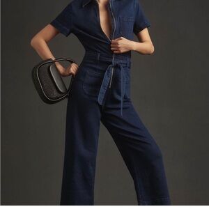 Anthropologie THE COLETTE WEEKEND DENIM
JUMPSUIT BY MAEVE